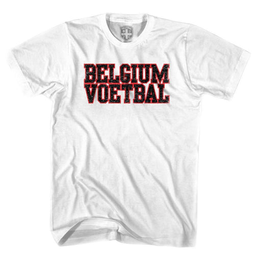 Belgium Voetbal Nation Soccer T-shirt-Adult product image 1