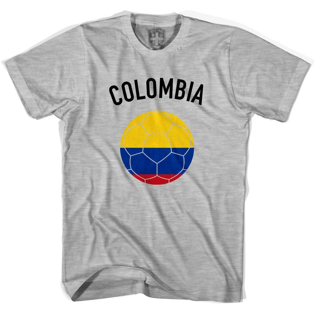 Colombia Soccer Ball T-shirt-Adult product image 2