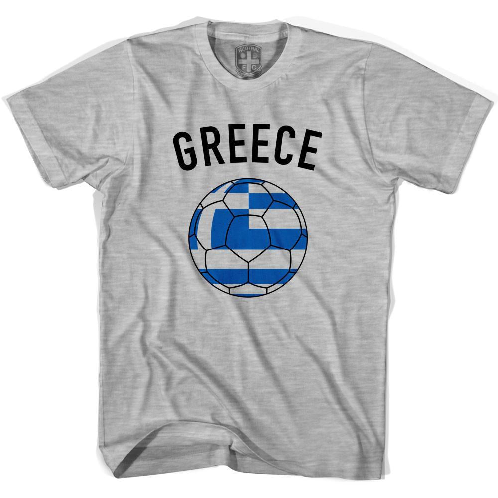 Greece Soccer Ball T-shirt-Adult product image 2