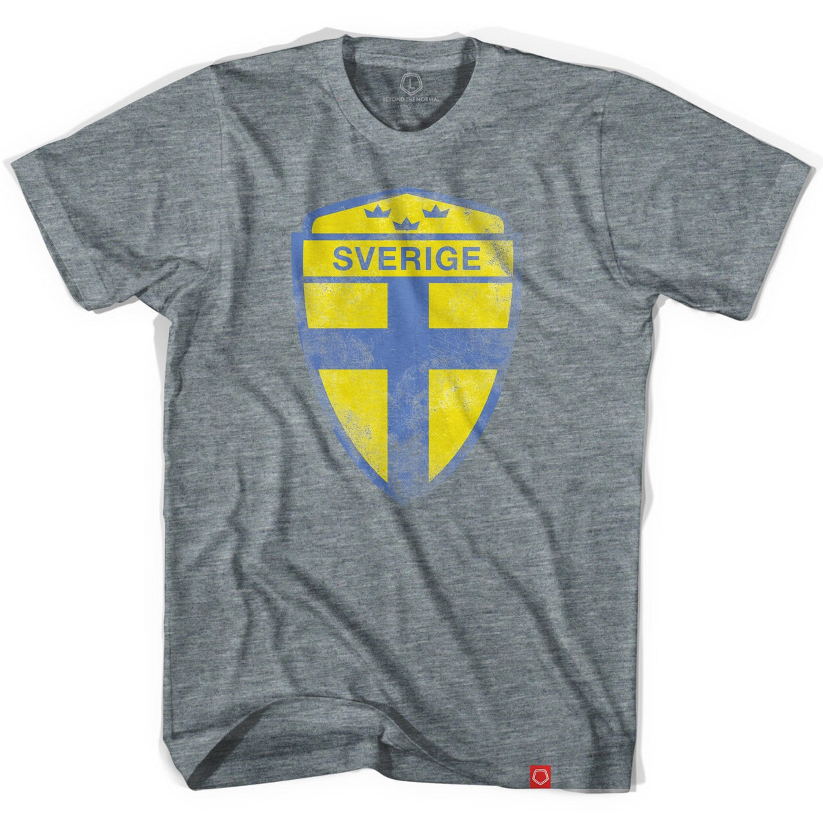 Sweden Sverige Crest Soccer T-shirt-Adult product image 1