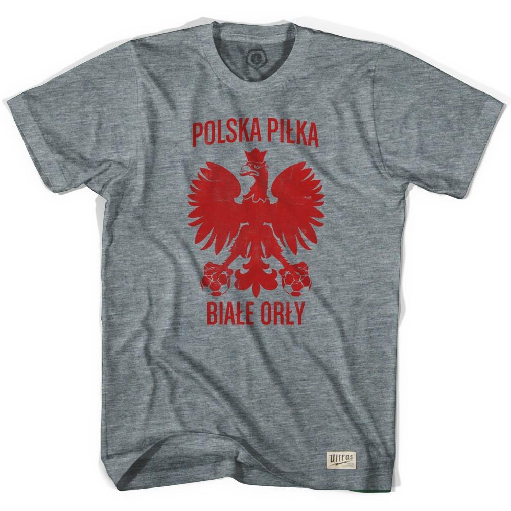 Poland Polska Pilka Soccer T-shirt-Adult product image 1