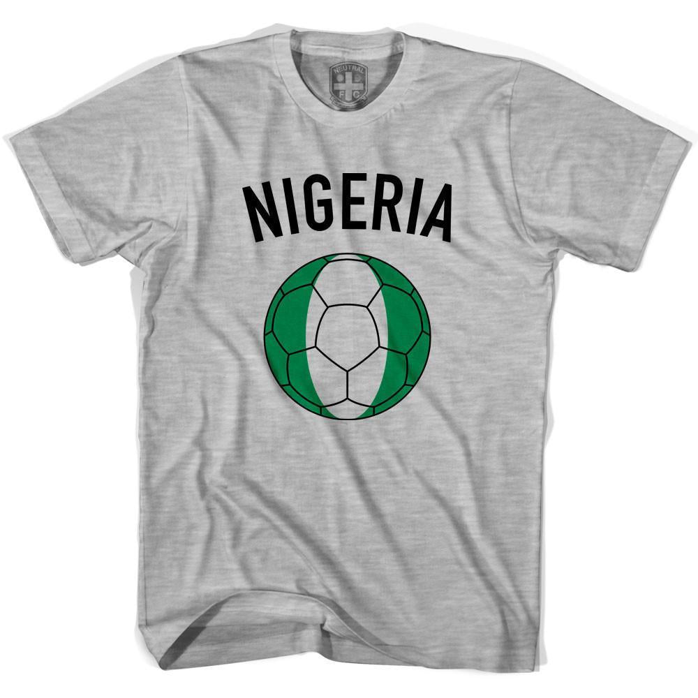 Nigeria Soccer Ball T-shirt-Adult product image 2