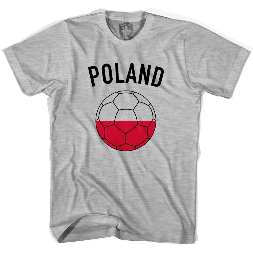 Poland Soccer Ball T-shirt-Adult product image 2