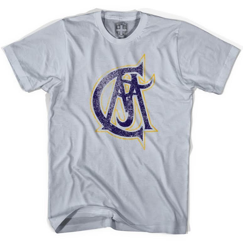 Real Madrid CAA Vintage Crest T-shirt-Adult product image 3