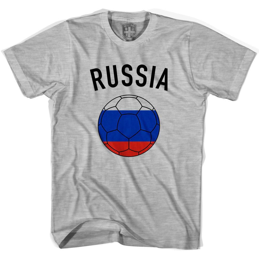 Russia Soccer Ball T-shirt-Adult product image 2