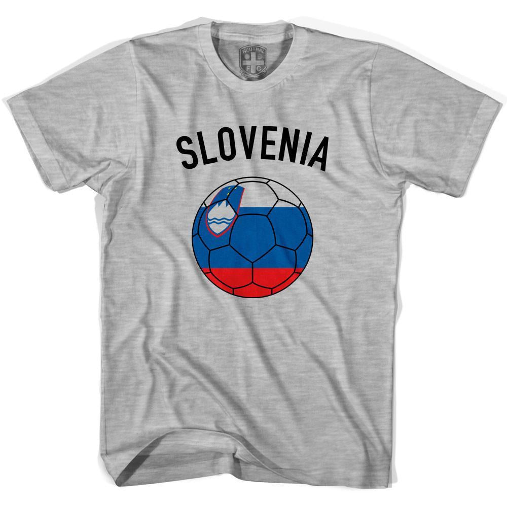 Slovenia Soccer Ball T-shirt-Adult product image 2