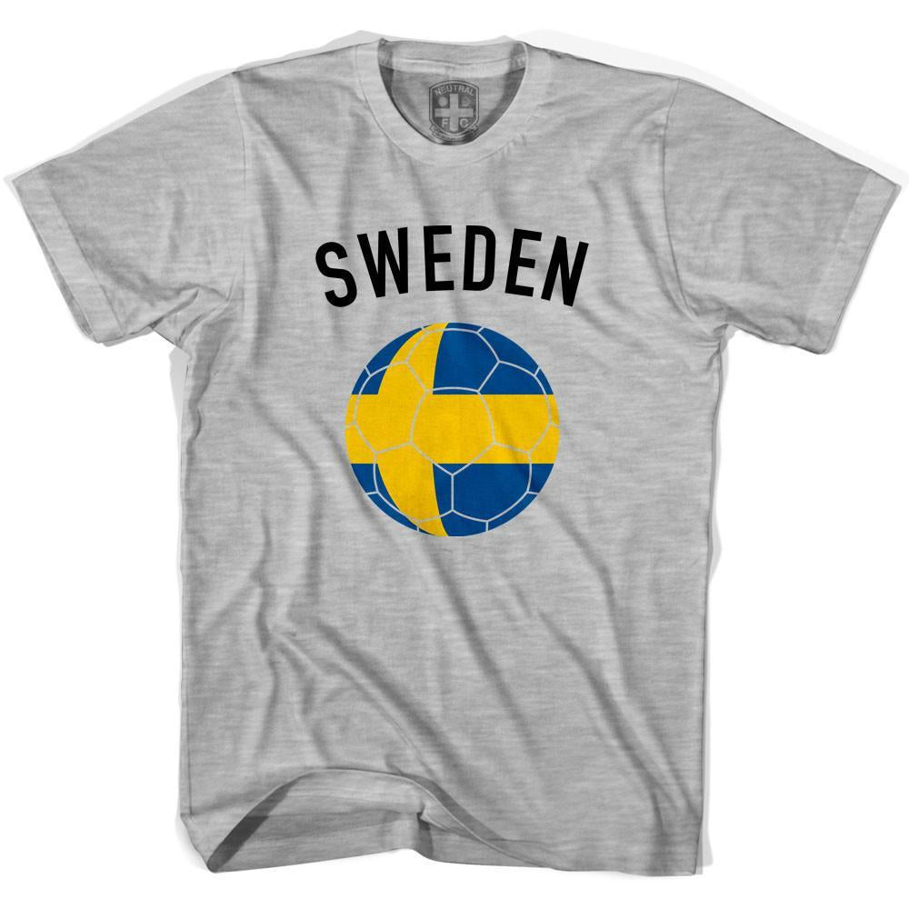 Sweden Soccer Ball T-shirt-Adult product image 2