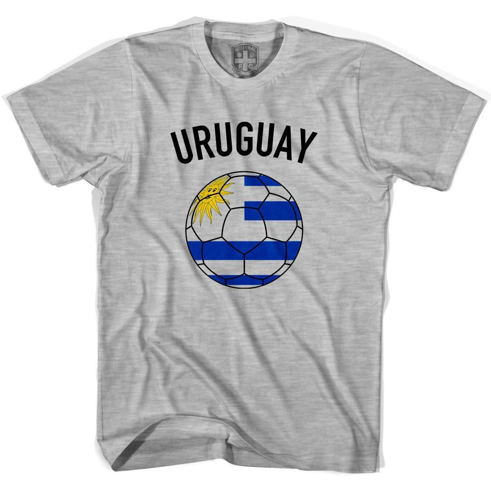 Uruguay Soccer Ball T-shirt-Adult product image 2