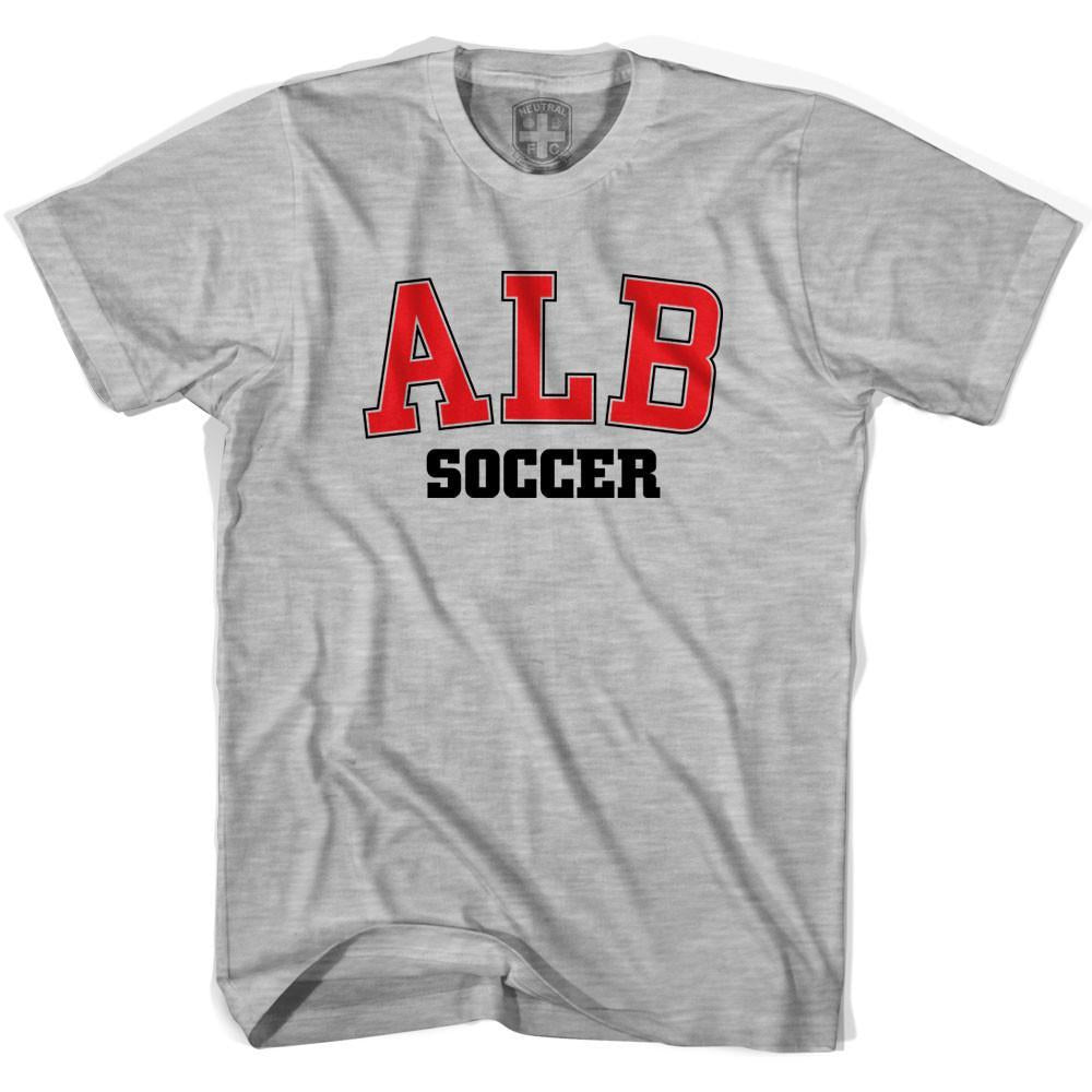 Albania ALB Soccer Country Code T-shirt-Adult product image 3
