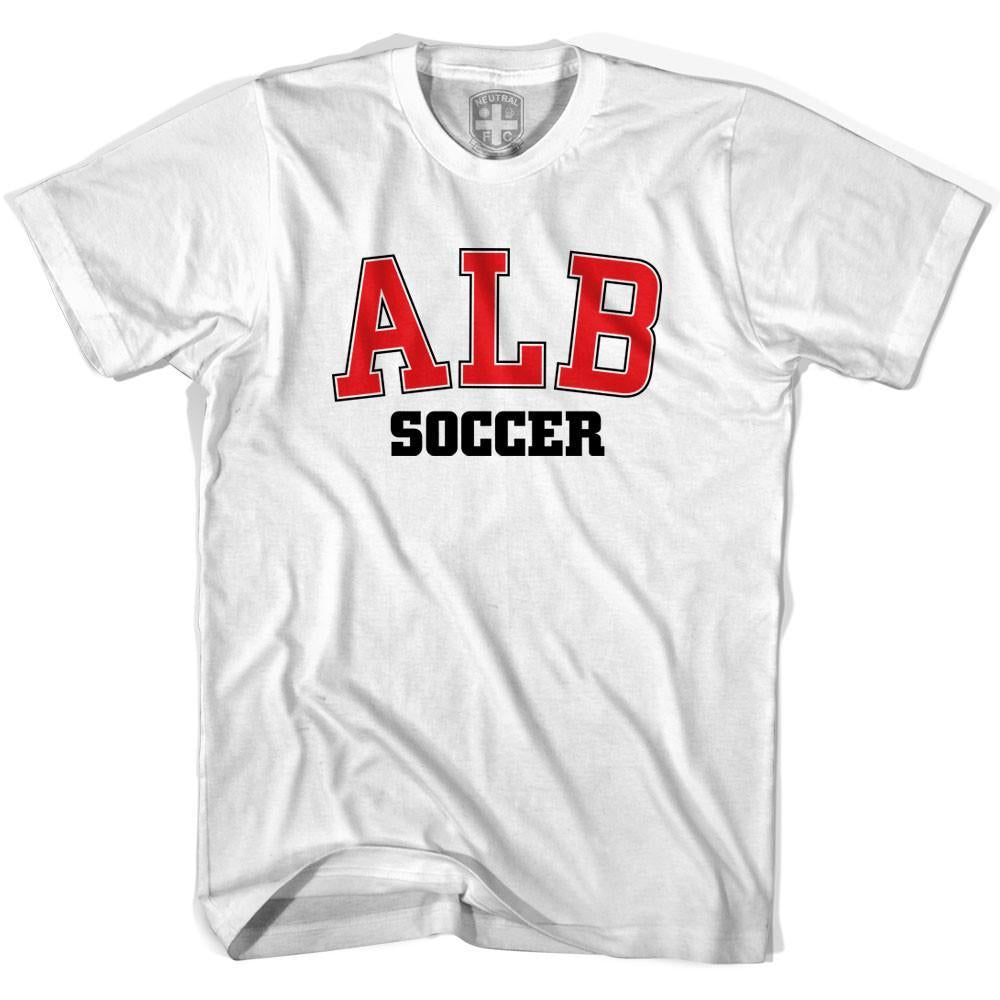 Albania ALB Soccer Country Code T-shirt-Adult product image 1