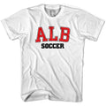 Albania ALB Soccer Country Code T-shirt-Adult product image 1