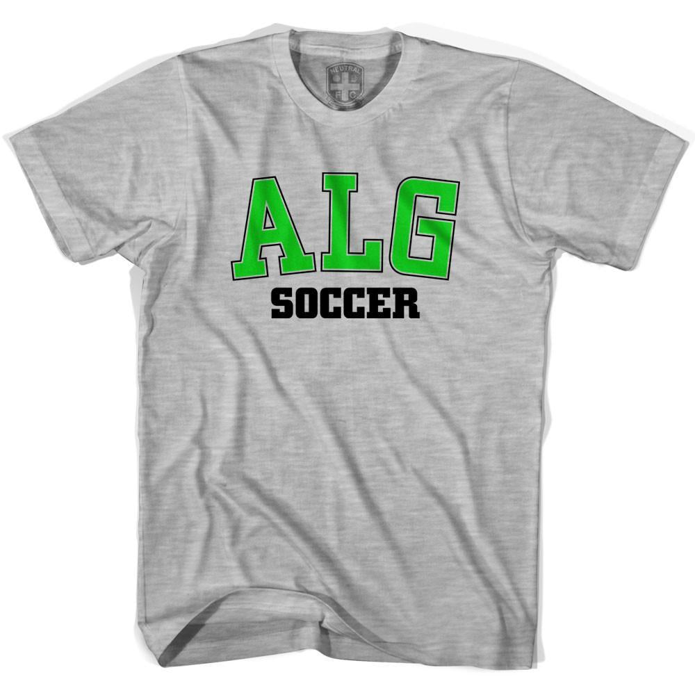 Algeria ALG Soccer Country Code T-shirt-Adult product image 3