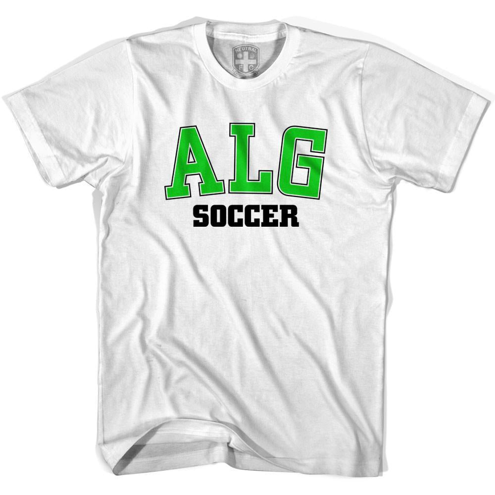Algeria ALG Soccer Country Code T-shirt-Adult product image 1