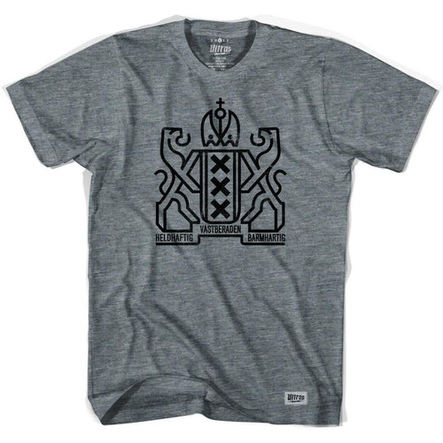 Amsterdam City Crest Tri-blend T-Shirt product image 1