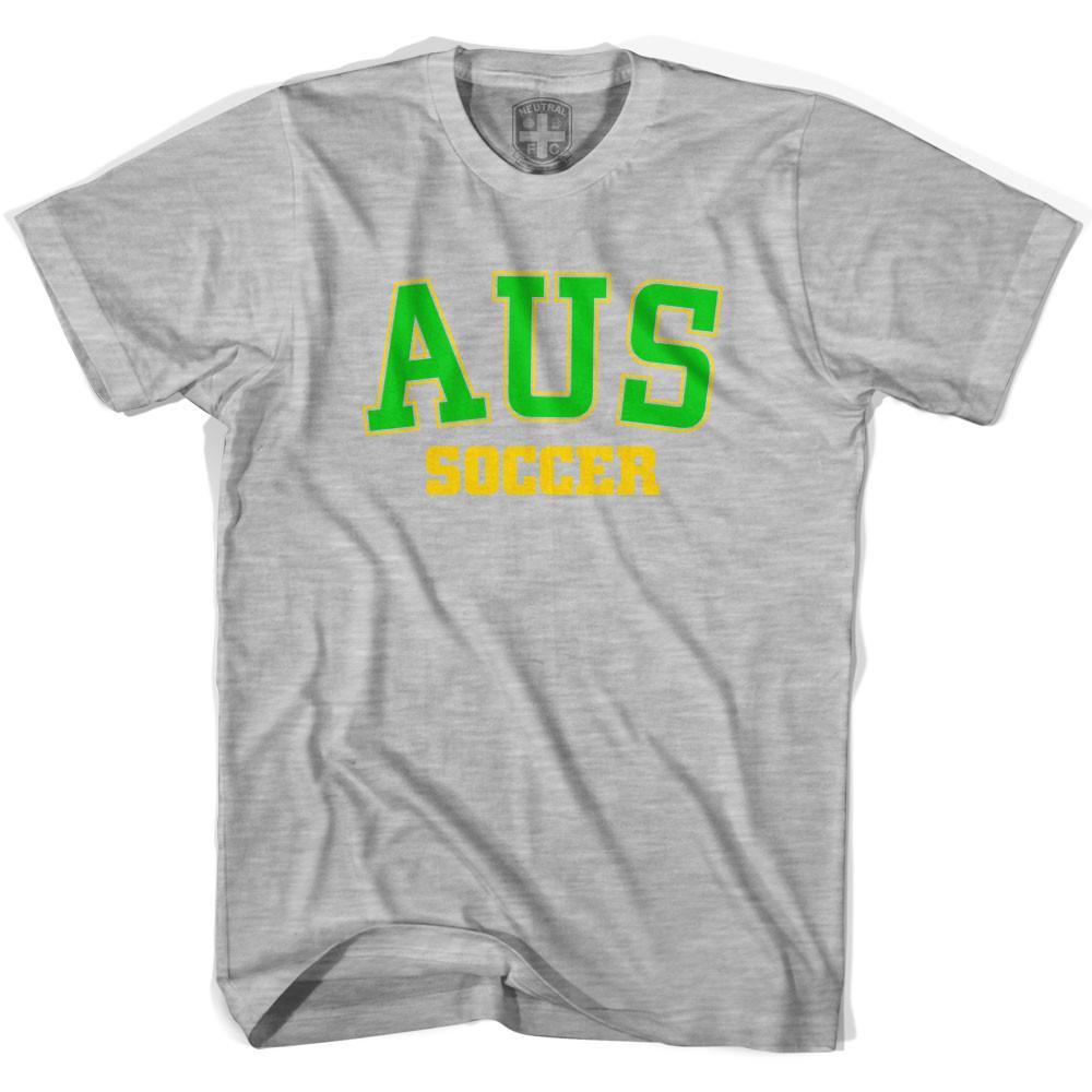 Australia AUS Soccer Country Code T-shirt-Adult product image 3