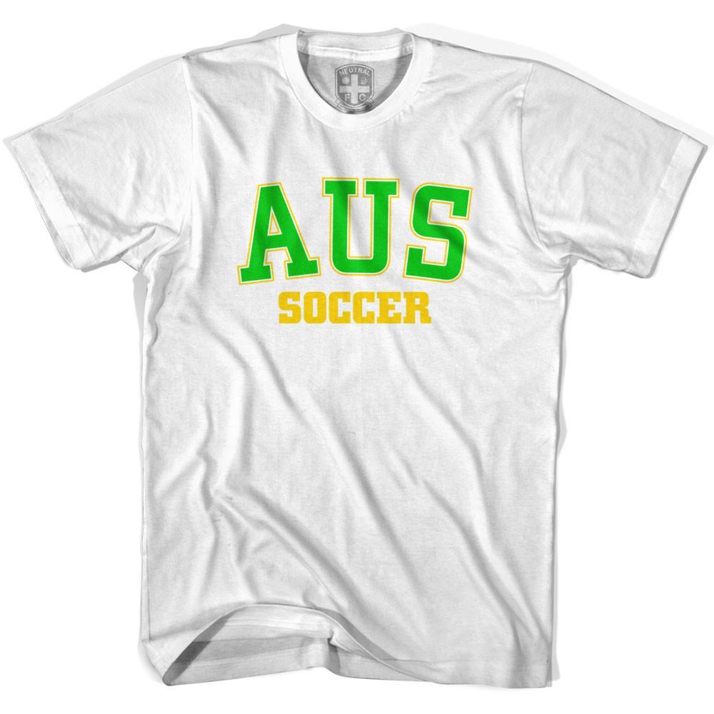 Australia AUS Soccer Country Code T-shirt-Adult product image 1