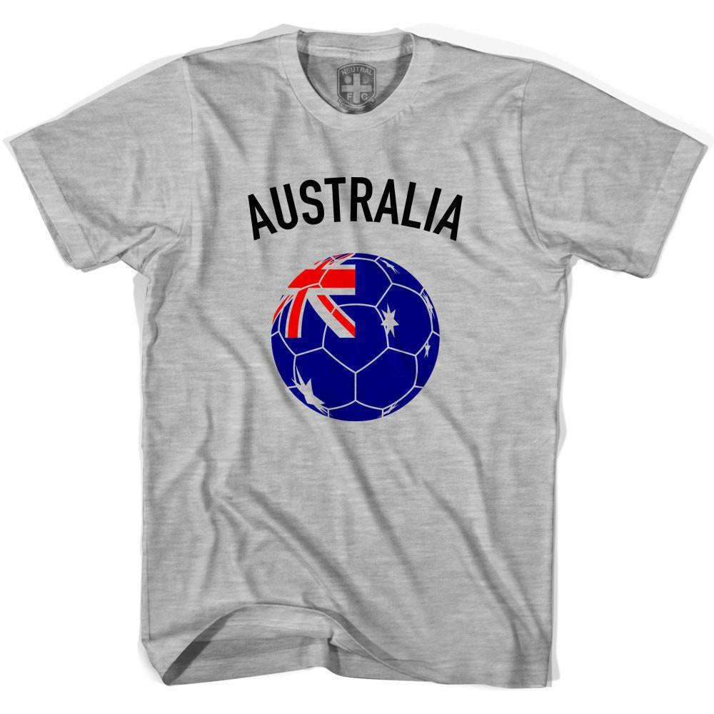 Australia Soccer Ball T-shirt-Adult product image 2