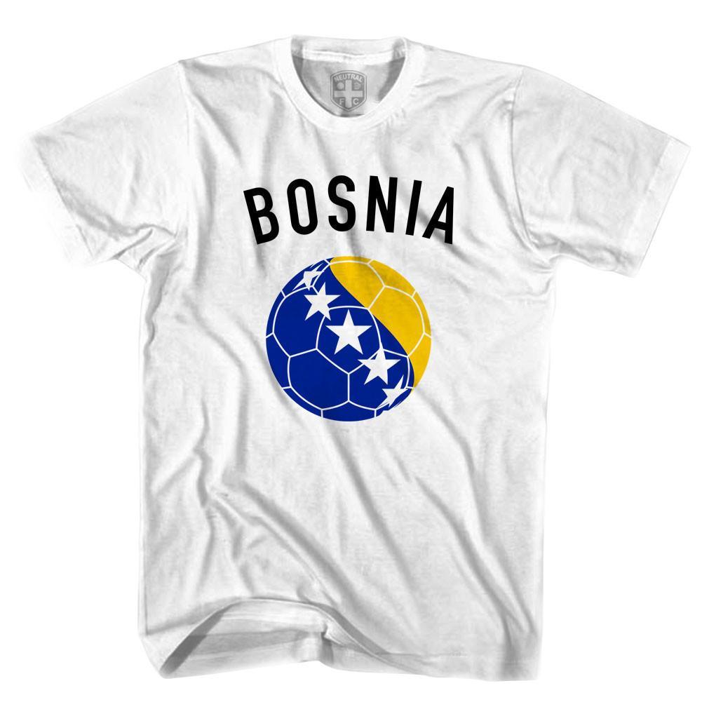 Bosnia-Herzegovina Soccer Ball T-shirt-Adult product image 1