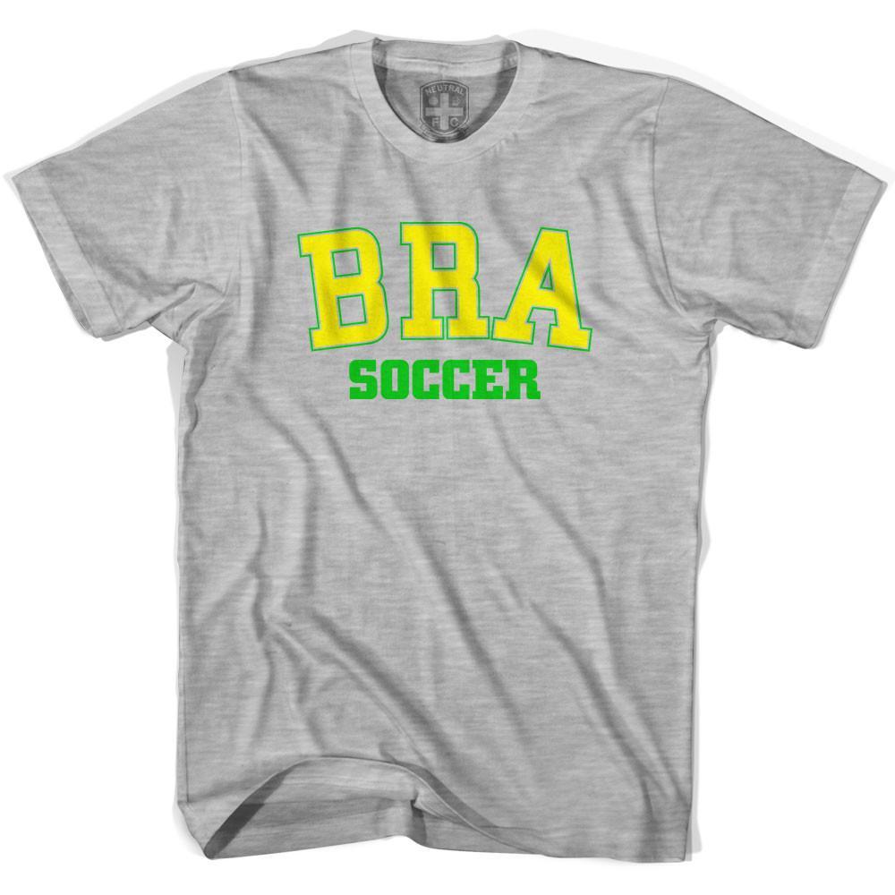 Brazil BRA Soccer Country Code T-shirt-Adult product image 3
