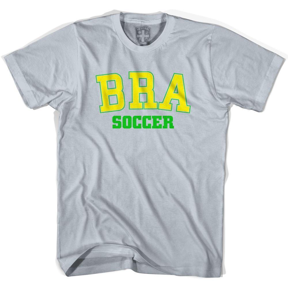 Brazil BRA Soccer Country Code T-shirt-Adult product image 2