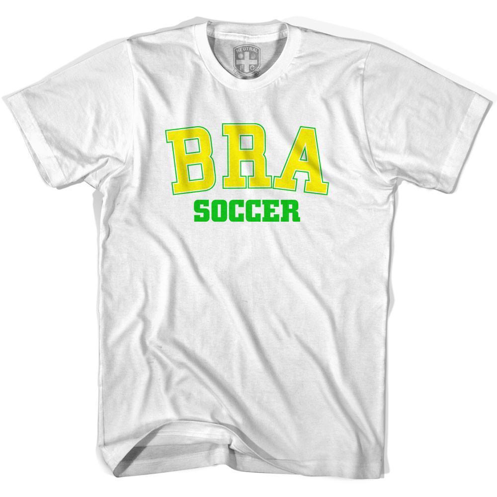 Brazil BRA Soccer Country Code T-shirt-Adult product image 1