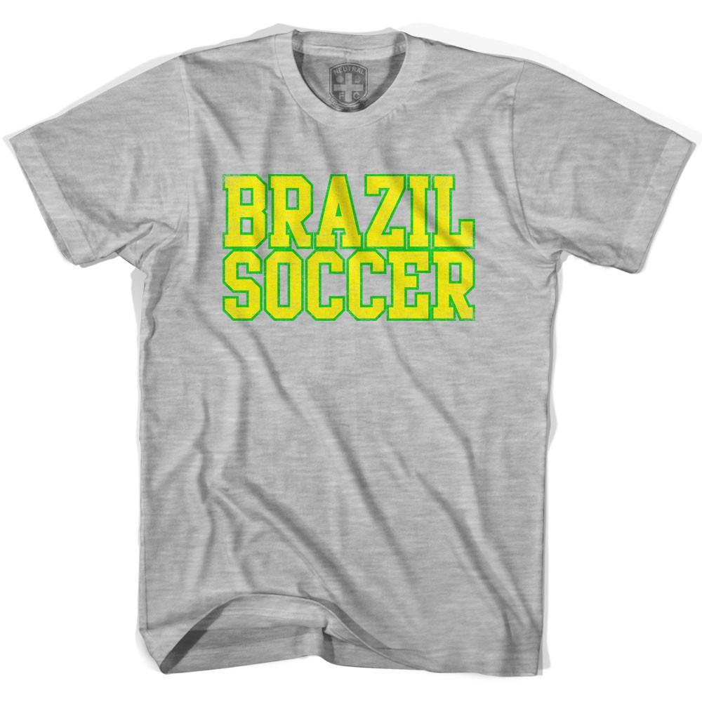 Brazil Soccer Nations World Cup T-shirt-Adult