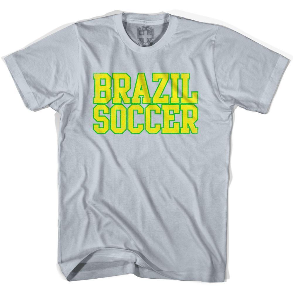 Brazil Soccer Nations World Cup T-shirt-Adult