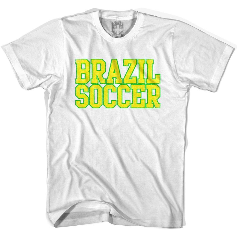 Brazil Soccer Nations World Cup T-shirt-Adult