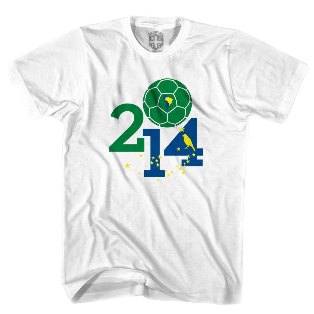 Brazil World Cup 2014 T-shirt-Adult