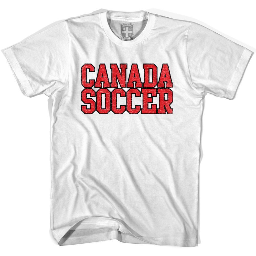 Canada Soccer Nations World Cup T-shirt-Adult