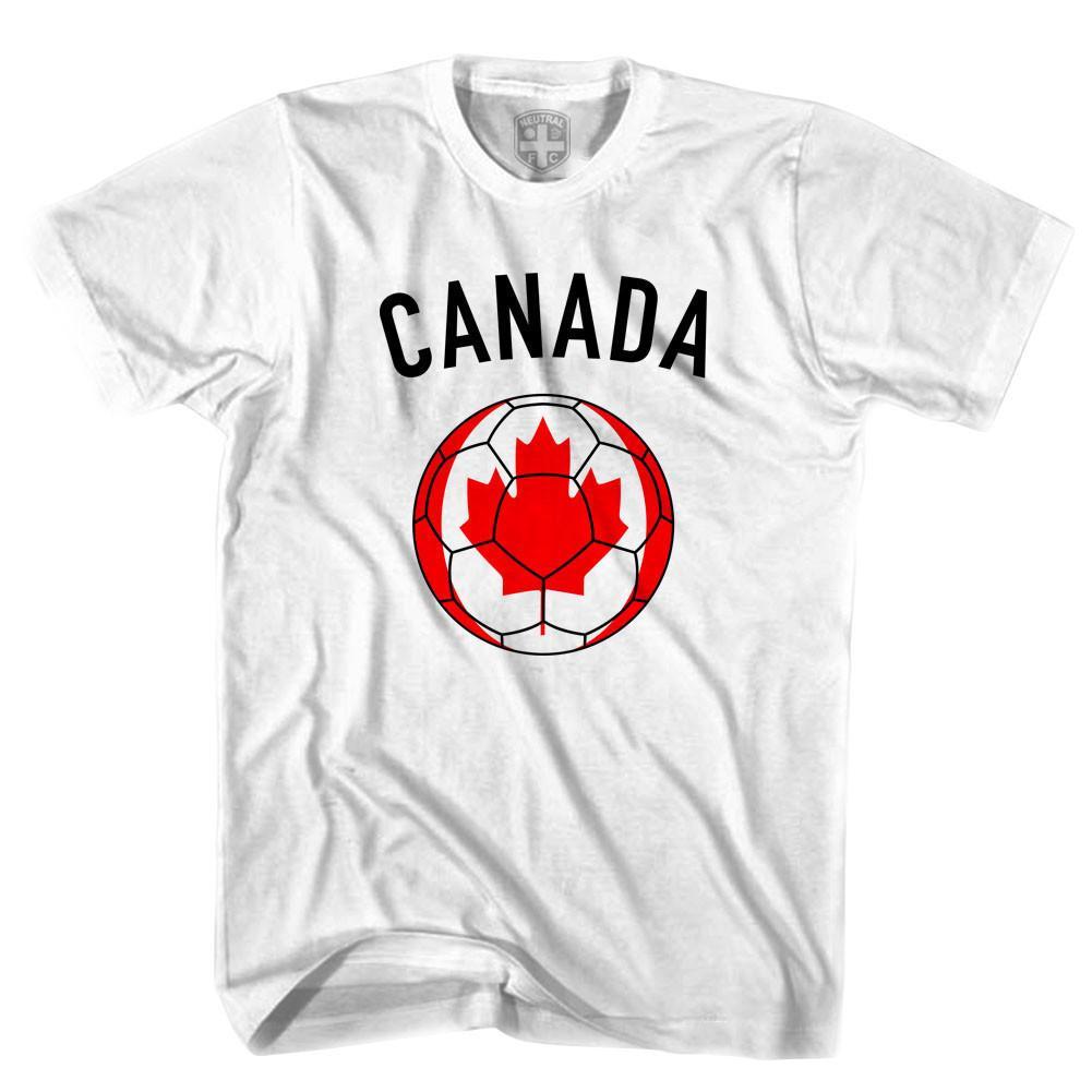 Canada Soccer Ball T-shirt-Adult product image 1