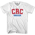 Costa Rica CRC Soccer Country Code T-shirt-Adult product image 1