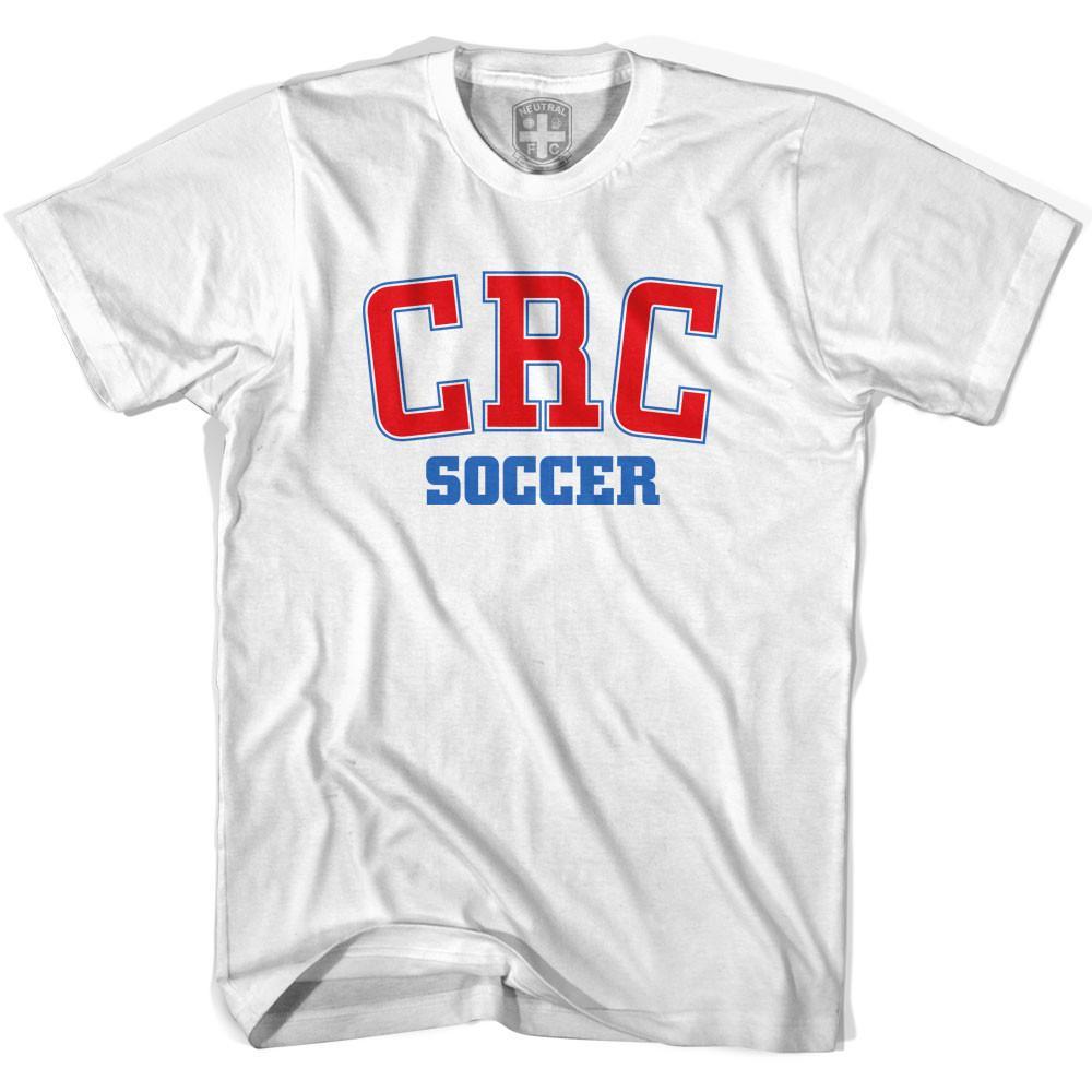 Costa Rica CRC Soccer Country Code T-shirt-Adult product image 1