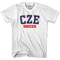 Czech Republic CZE Soccer Country Code T-shirt-Adult product image 1