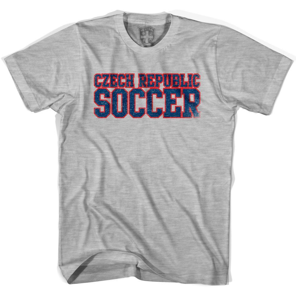 Czech Republic Soccer Nations World Cup T-shirt-Adult