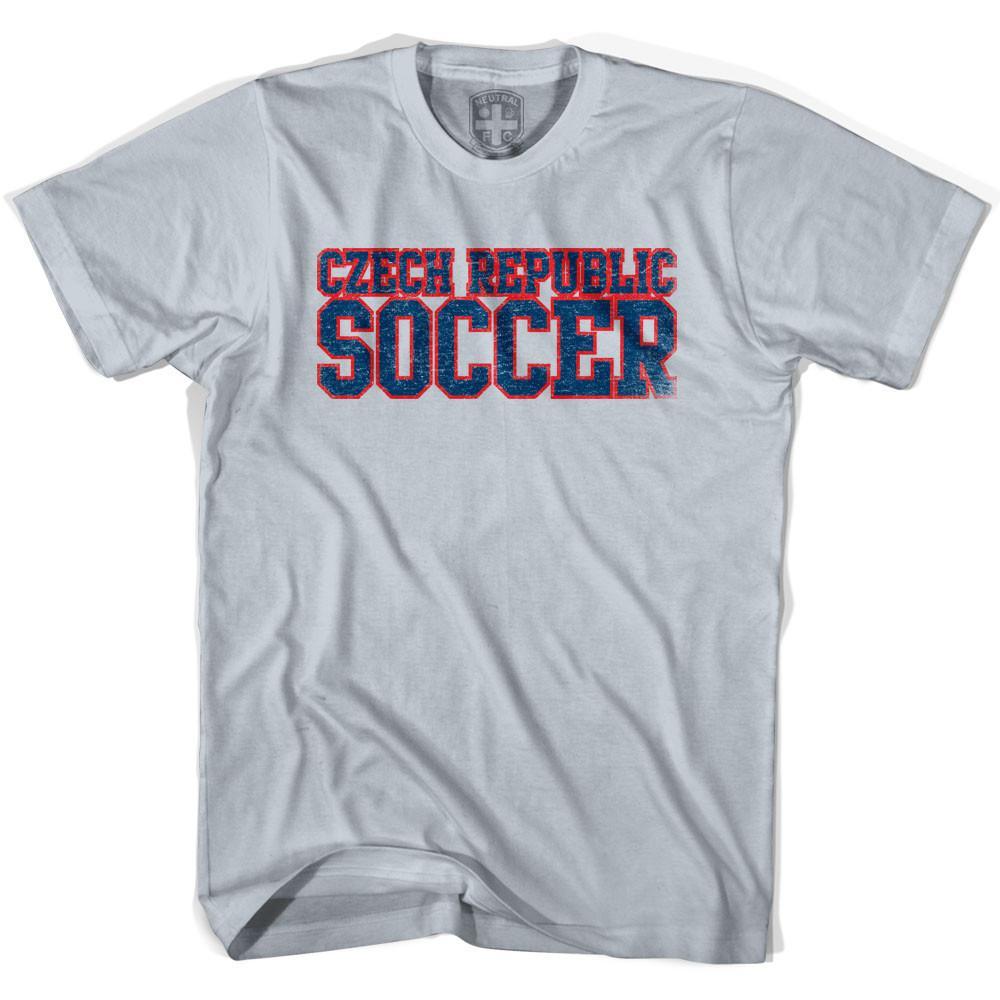 Czech Republic Soccer Nations World Cup T-shirt-Adult