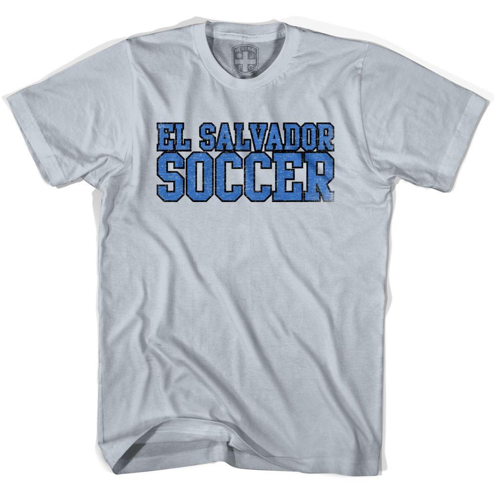 El Salvador Soccer Nations World Cup T-shirt-Adult