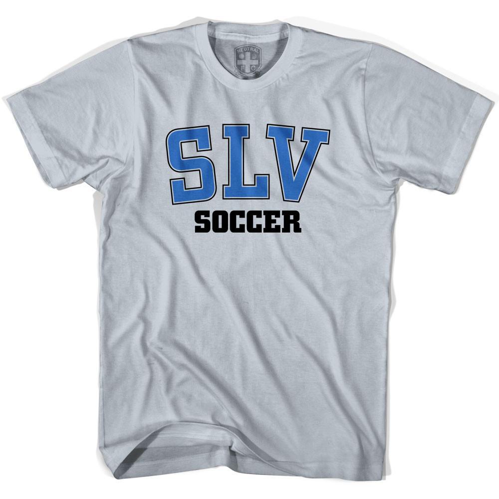 El Salvador SLV Soccer Country Code T-shirt-Adult product image 2