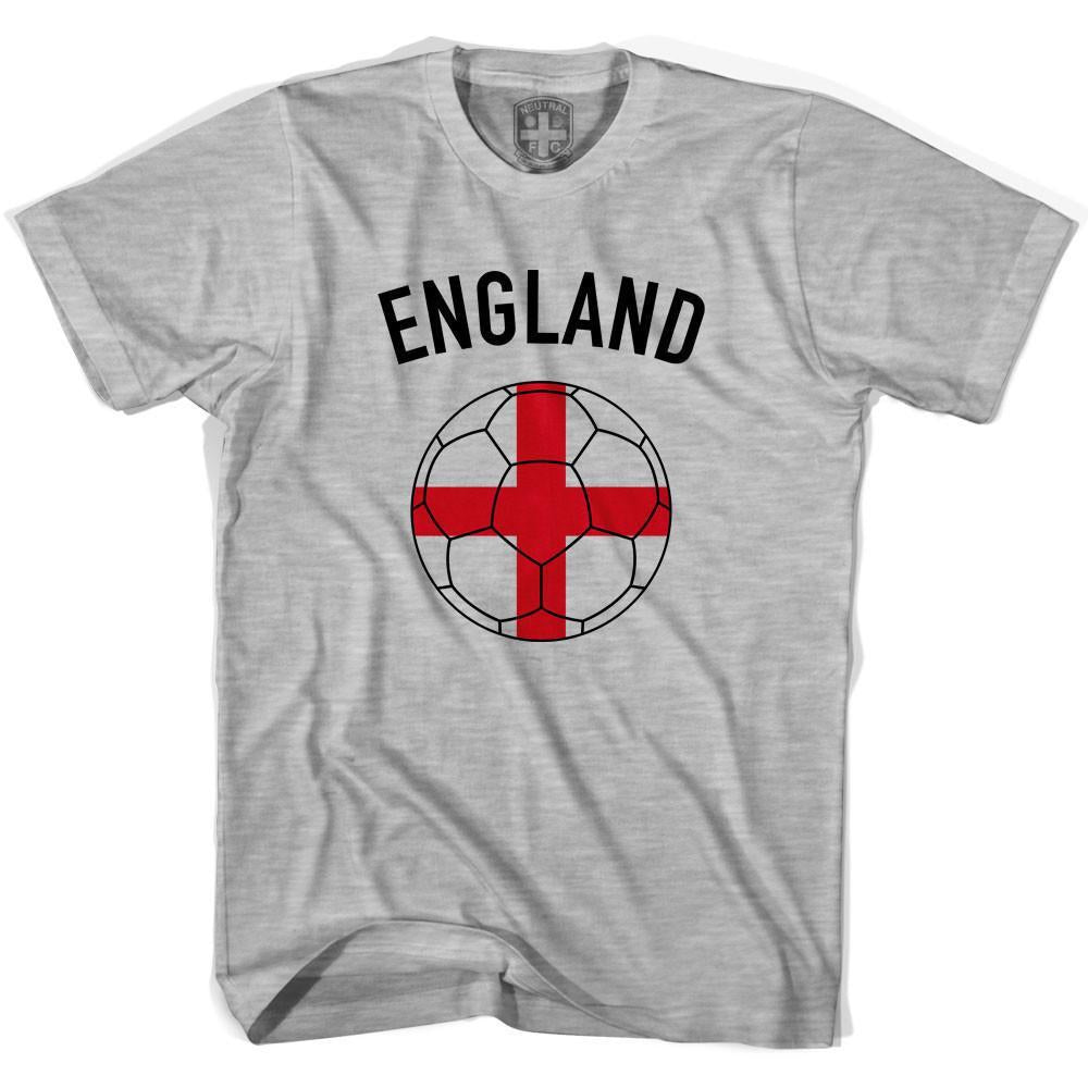 England Soccer Ball T-shirt-Adult product image 2