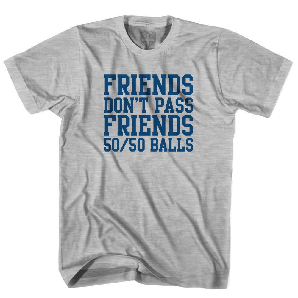Friends Don't Pass 50/50 Balls T-shirt-Adult product image 3