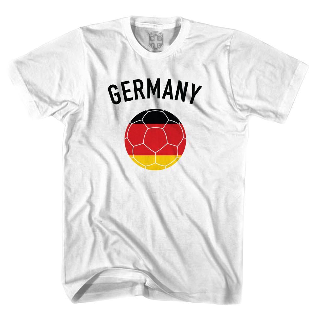Germany Soccer Ball T-shirt-Adult product image 1