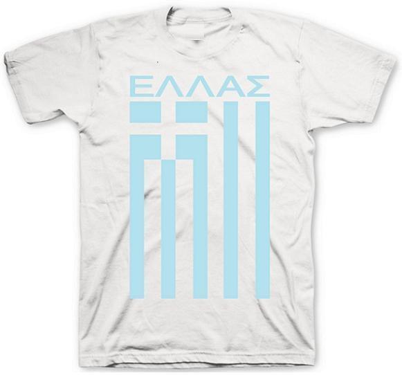 Greece Flag T-Shirt-Adult product image 1