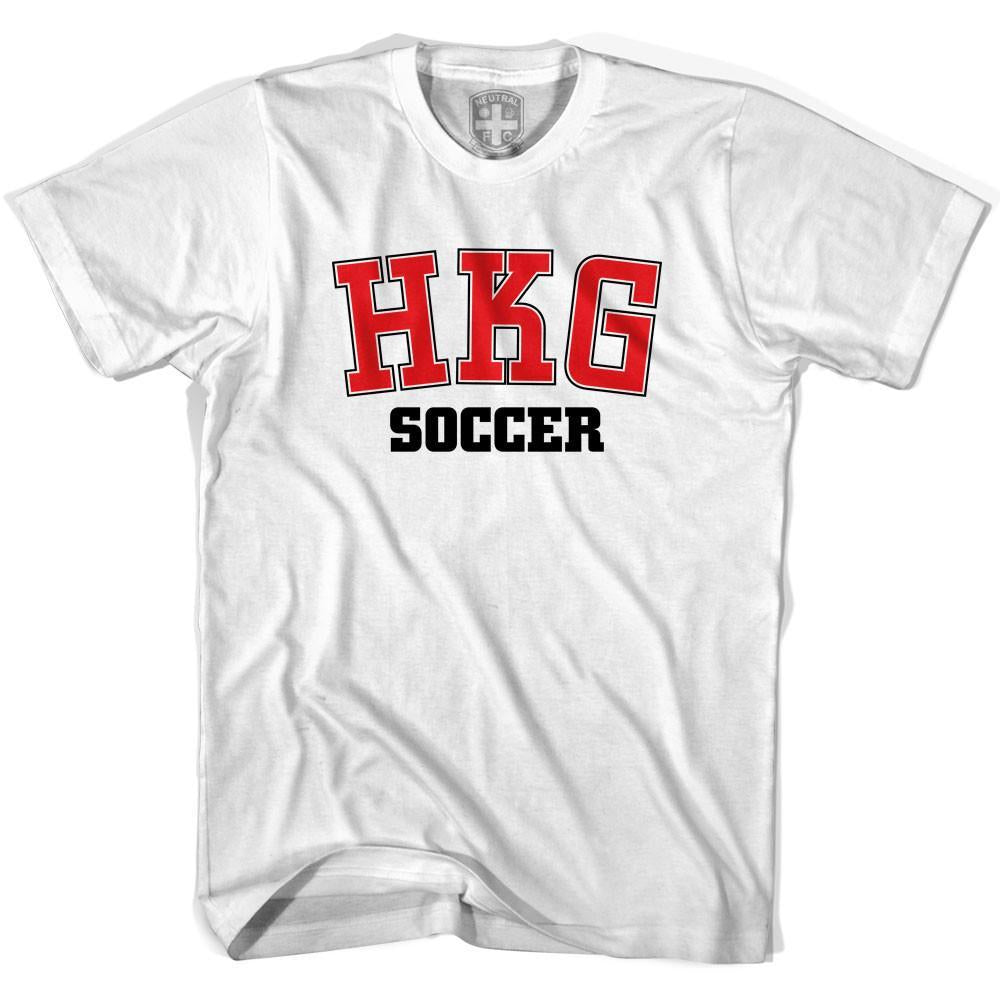 Hong Kong HKG Soccer Country Code T-shirt-Adult product image 1
