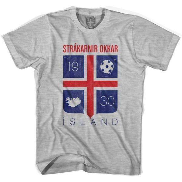 Iceland Island Crest Soccer T-shirt-Adult product image 2
