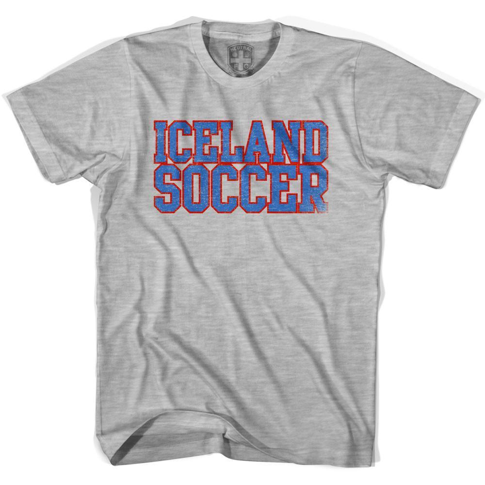 Iceland Soccer Nations World Cup T-shirt-Adult