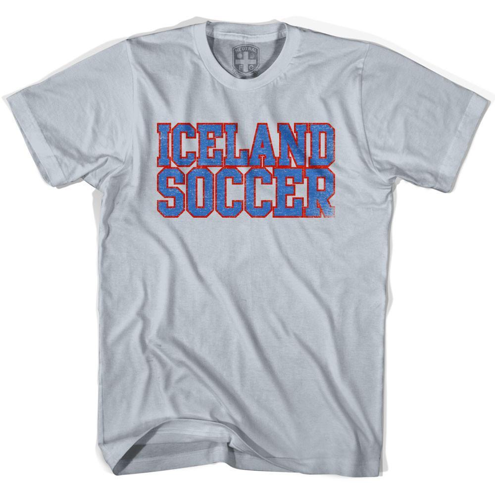 Iceland Soccer Nations World Cup T-shirt-Adult