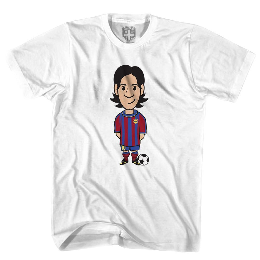 Messi Cartoon Barcelona T-shirt-Adult product image 1