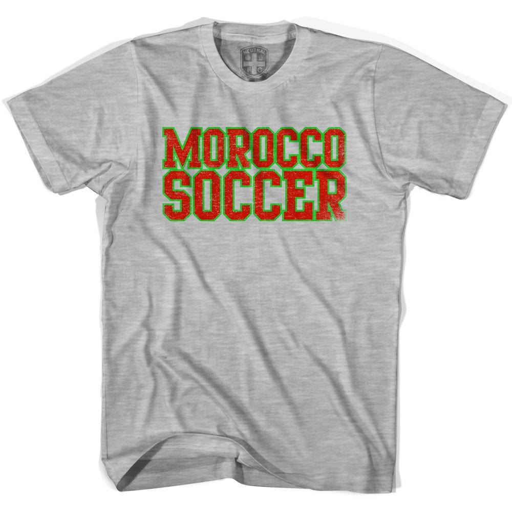 Morocco Soccer Nations World Cup T-shirt-Adult