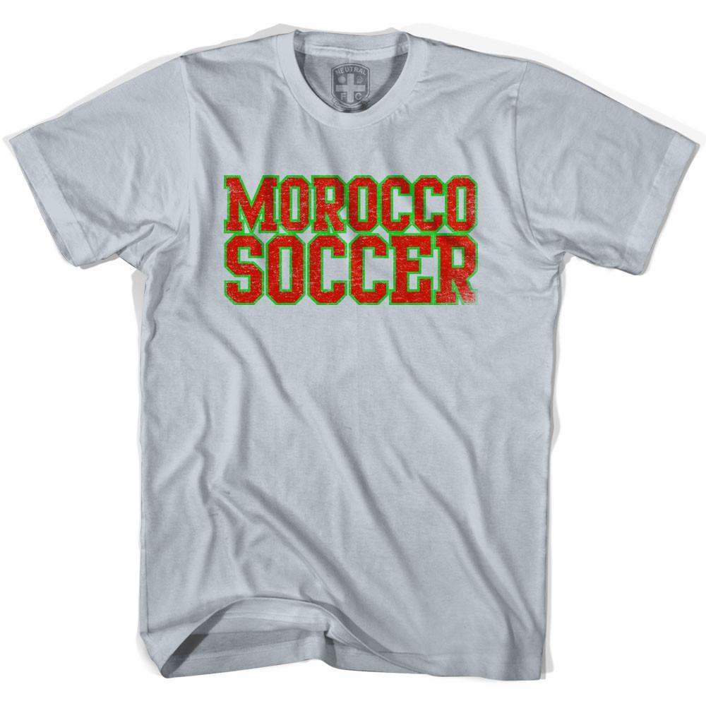 Morocco Soccer Nations World Cup T-shirt-Adult