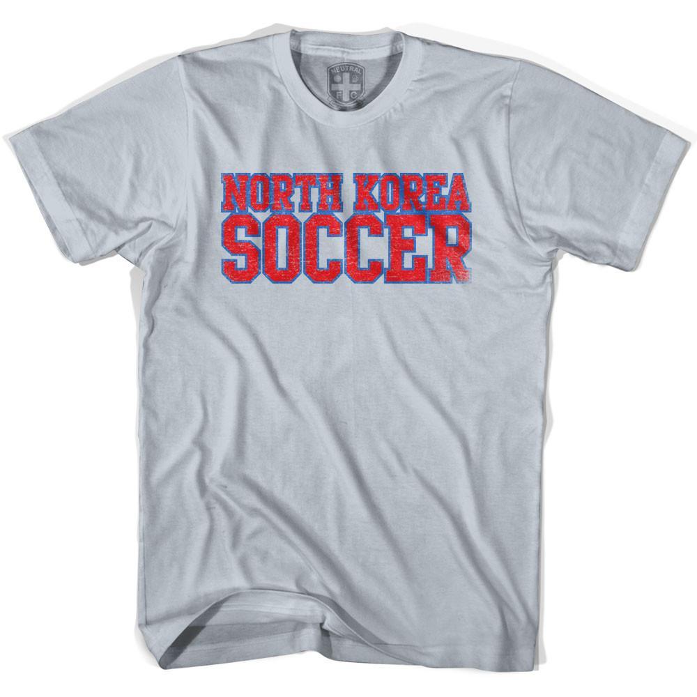 North Korea Soccer Nations World Cup T-shirt-Adult